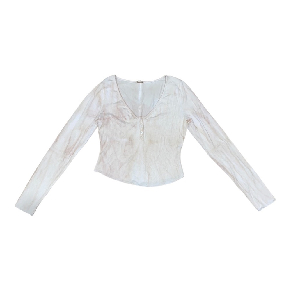 Intimately Free People Keep It Basic Top Ivory Ba… - image 1